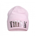 Дитяча демісезонна шапка для дівчинки, рожева (21731), David's Star
