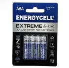 Батарейка лужна Energycell Extreme LR3, ААА, Alkaline, 1.5V, блістер 4 шт