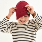 Дитяча демісезонна шапка для хлопчика Сулейман, бордо, DemboHouse (ДембоХаус)