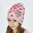 Демісезонна шапочка для дівчинки "Донат", DemboHouse (ДембоХаус)
