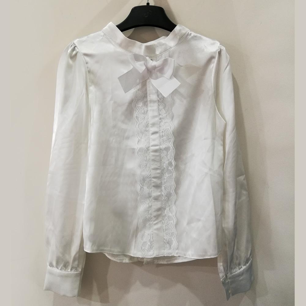 Блуза шкільна для дівчинки з довгим рукавом (669), Baby Angel