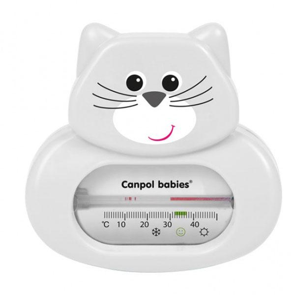 Дитячий термометр для води \"Собачка\", \"Котик\" (56/142), Canpol babies