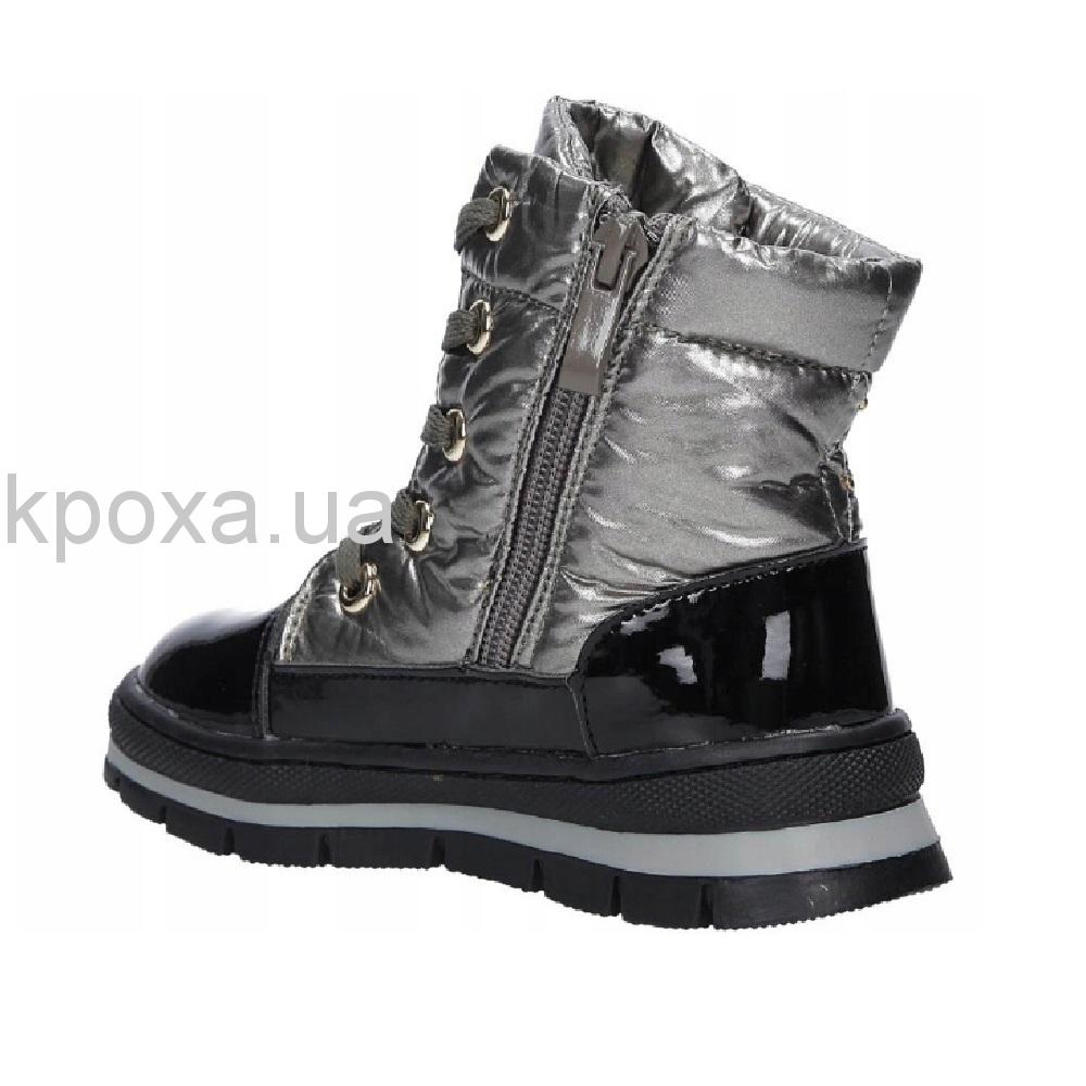 Дитячі зимові черевики для дівчинки 27 розміру  (K907), Clibee