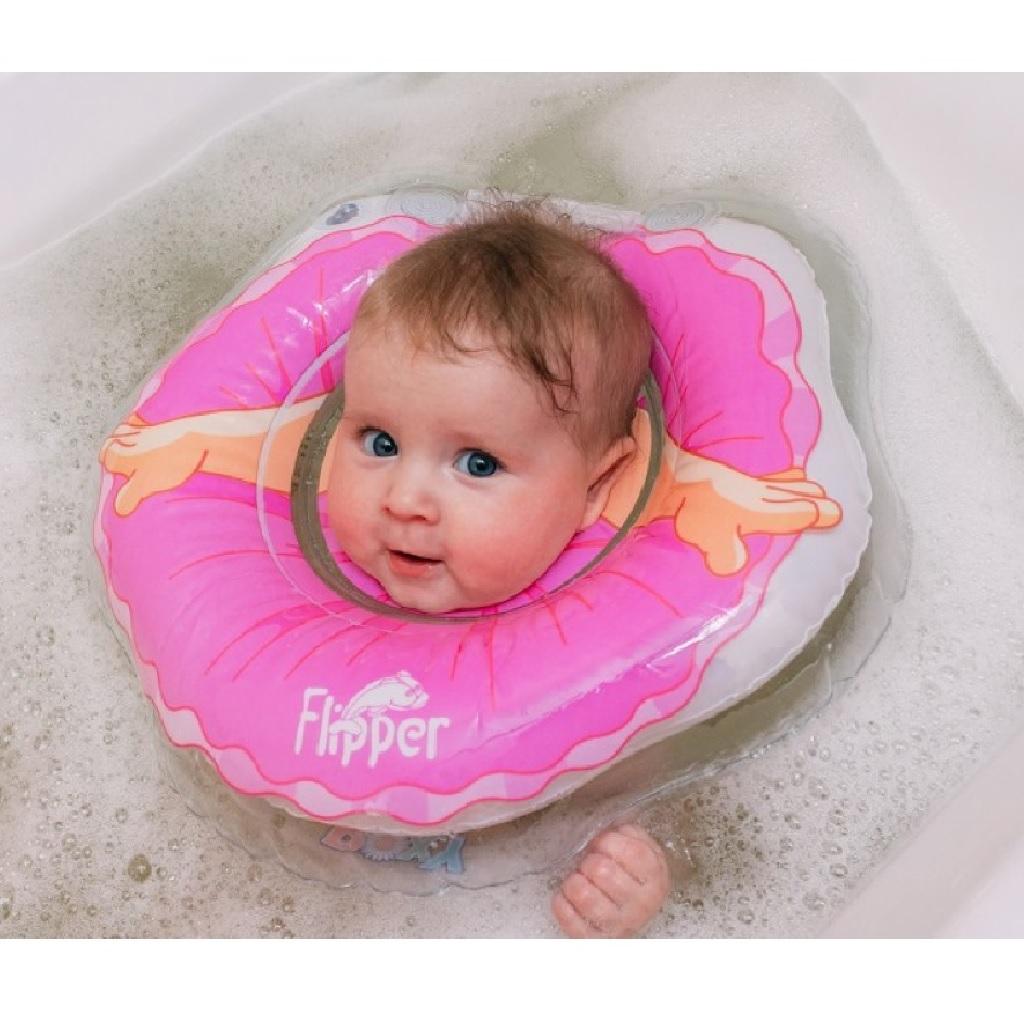 Коло для купання малюків Flipper - Балерина (FL007), Roxy Kids
