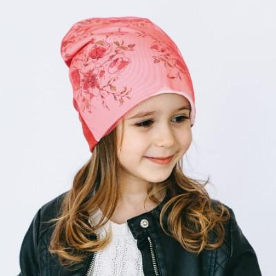 Дитяча демісезонна шапочка для дівчинки \"Тюсо\", DemboHouse (ДембоХаус)