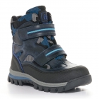 Зимові черевики для хлопчика, чорно-сині 21 розміру (1659-62-20B-06, 1659-63-20B-06, 1659-64-20B-06), Мinimen (мінім)