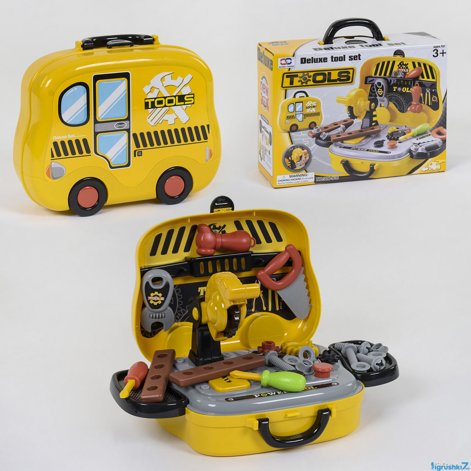 Іграшка валіза з інструментами 41 ел. 008-916