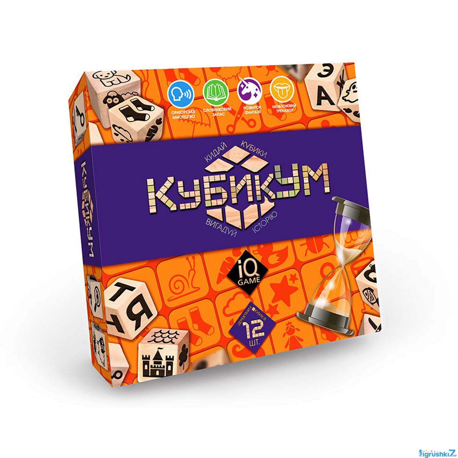 Розважальна гра "КубікУм" УКР. (G-KU-01U ) "Danko Toys"