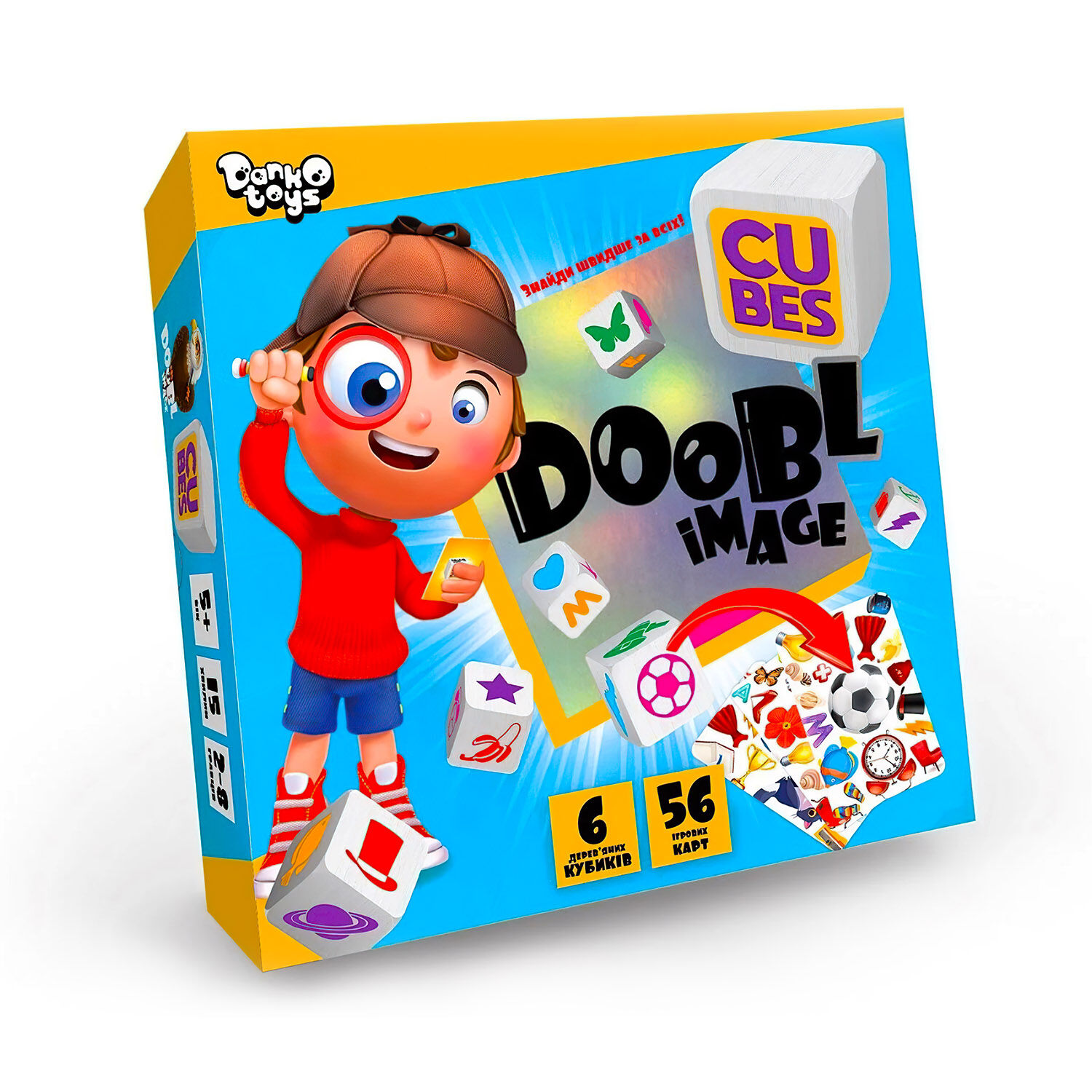 Настільна гра DOOBL IMAGE Cubes (DBI-04-01U), Danko Toys (Данко Тойс)