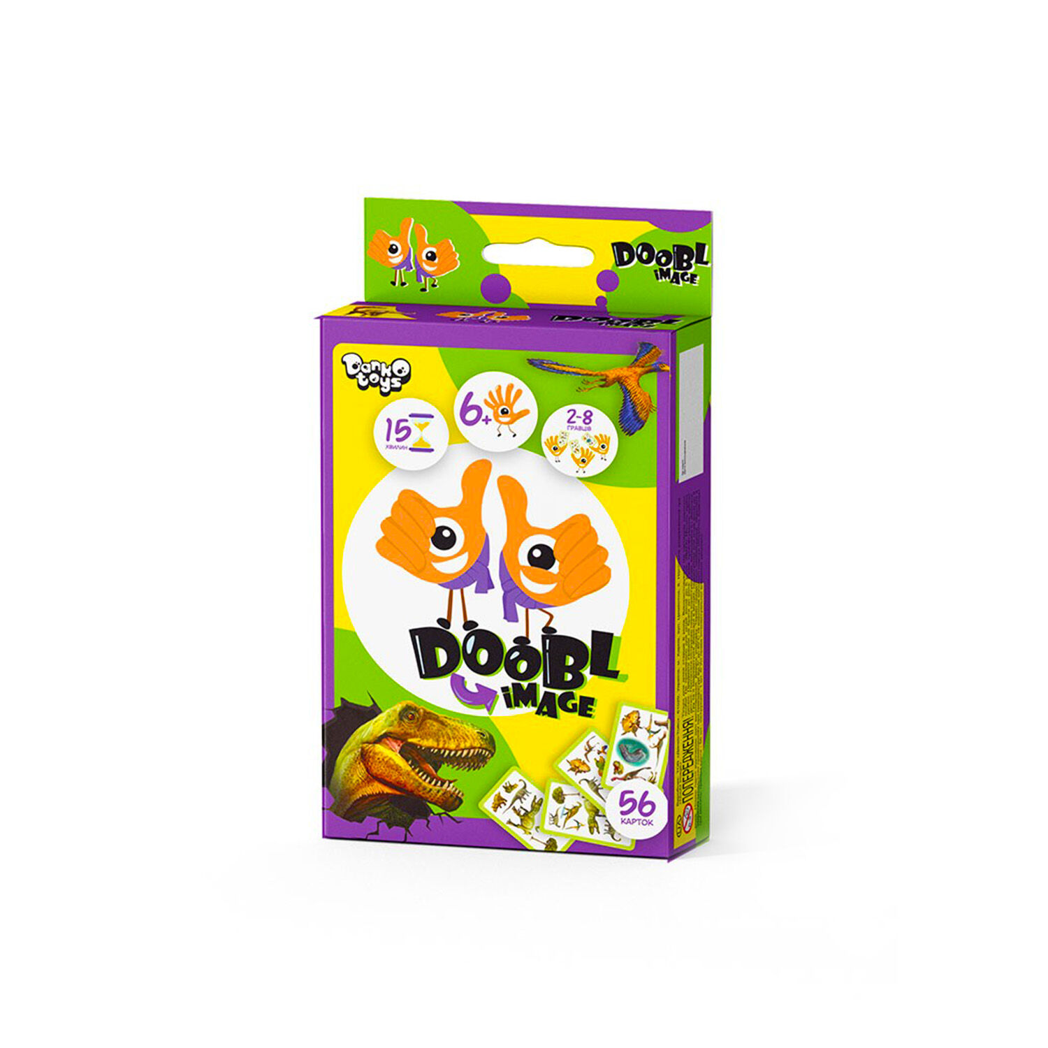 Настільна гра DOOBL IMAGE Dino (DBI-02-05U), Danko Toys (Данко Тойс)