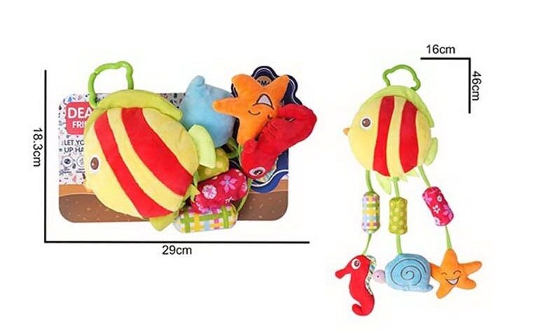 Іграшка брязкальце підвісне прорізувачі 688 M43