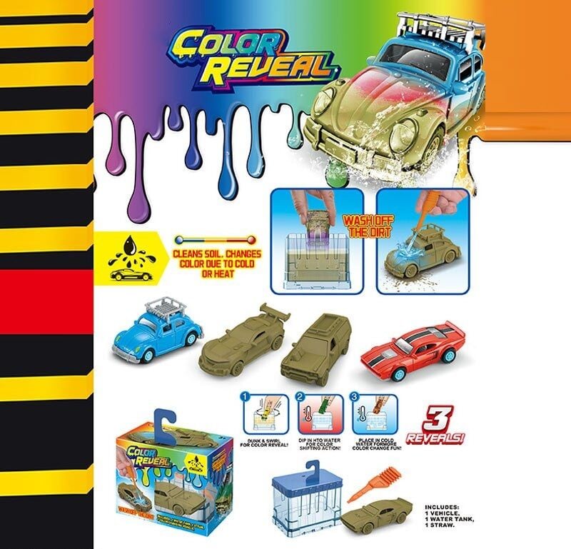 Машина   металопластик, змінює колір, в коробці (SK-S 13)