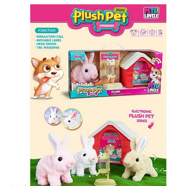 Дитячий ігровий набір "Пухнастий улюбленець" MC 1039 Кролик з будиночком