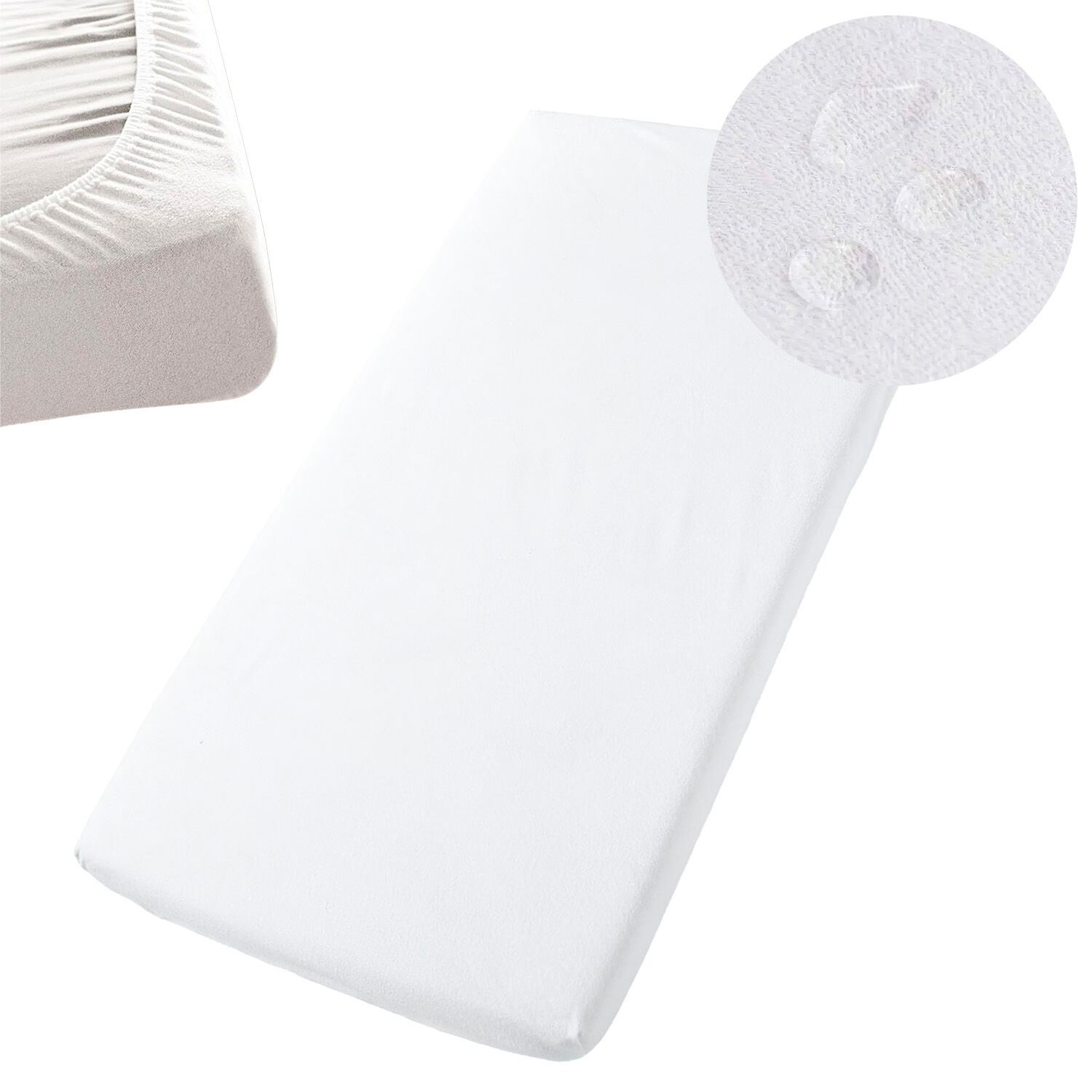 Простирадло на гумці АКВА-СТОП для дитячого ліжечка 120*60 см 59354, ВІМВО