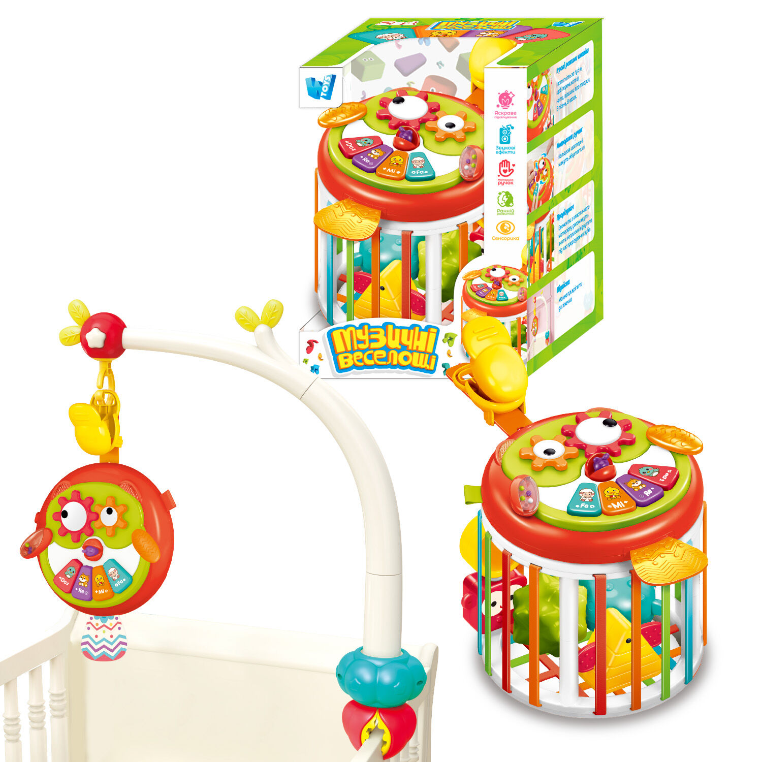 Игра "Музыкальное веселье" (76575), "WToys"