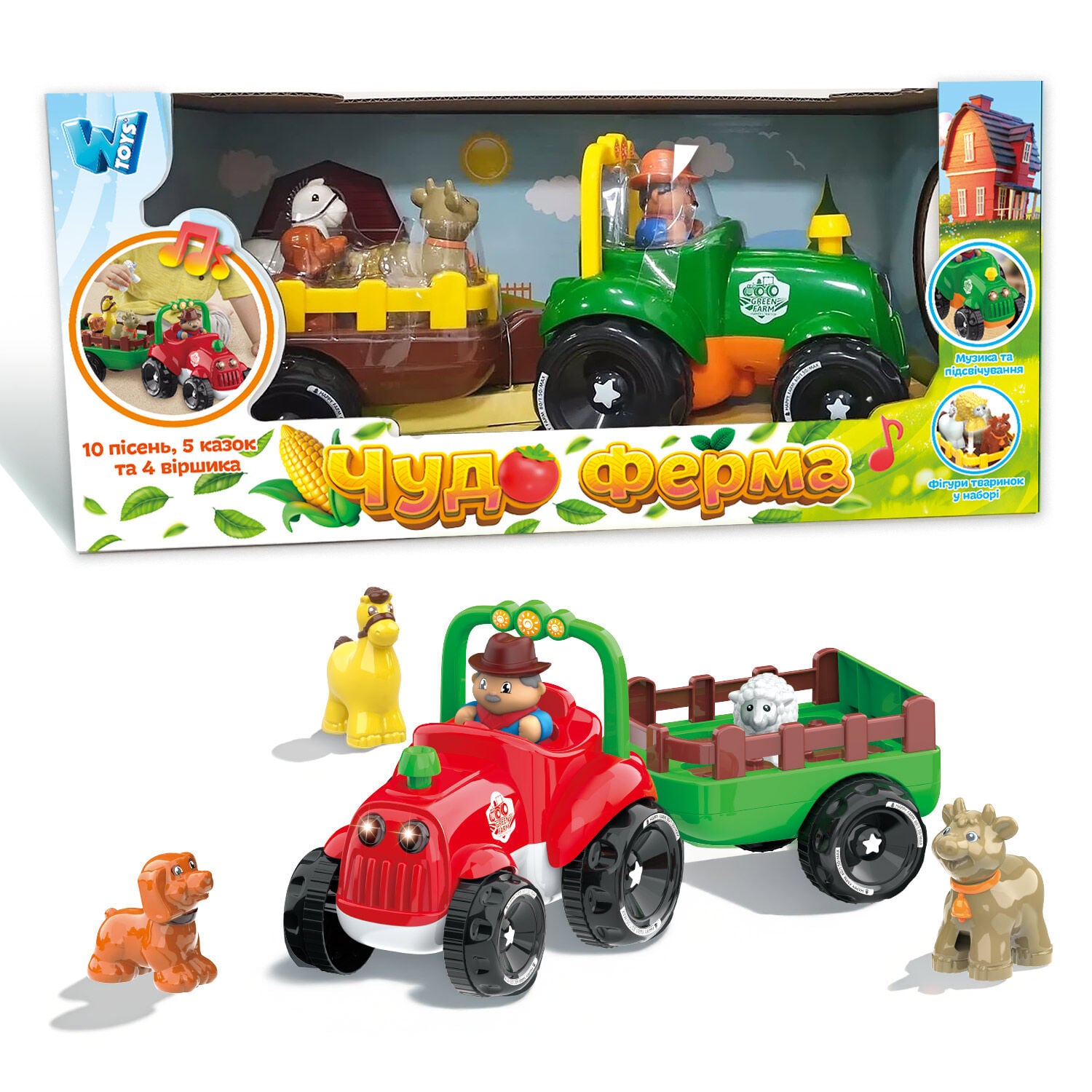 Трактор музичний (37586 ), "WToys"