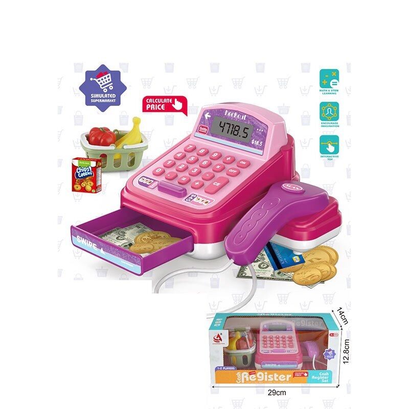 Детский игровой набор Кассовый аппарат с продуктами CF 8244