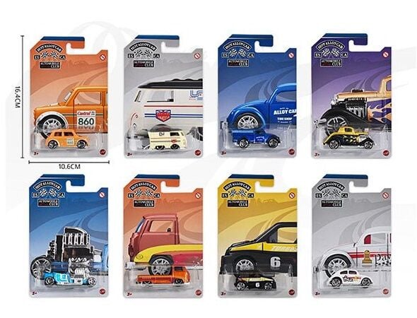 Машинка металопластиковий корпус (8801 A)