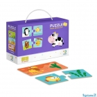 Пазл "Хто що їсть"  (300118) "Dodo", 24 елементи, в коробці