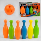 Игровой набор для боулинга с шаром, цветной (YG21D), YG Sport