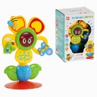 Игрушка погремушка на присоске музыкальный цветочек 36687, TK Group