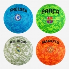 М'яч футбольний (62410) 4 види, матеріал м'який PVC, вага 330-350 грамів, гумовий балон, розмір №5
