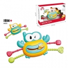 Игрушка развивающая погремушка Краб 1688-51 2 цвета