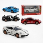 Машинка  металопластик, масштаб 1:32, звук, підсвічування, відкриваються двері, інерція, в коробці (3230)