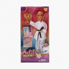 Лялька Дзюдоїстка 31 см, одяг, шарнірні суглоби, аксесуари, 616190