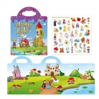 Зошит з наліпками, багаторазові наліпки, в пакеті (LY 63022)