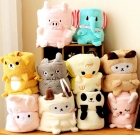 Дитячий флісовий плед іграшка 90х95см, 18276