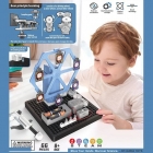 Електронний конструктор DL 0103, 67 деталей, колесо з мішенями пістолет