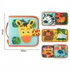 Інтерактивна м'яка книжка-бізіборд фетр, сортер, 25051