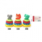 Іграшка пірамідка з тваринами в асорт., SG 3251