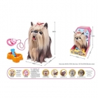 Улюбленець  "Собачка", на повідці, звук, ходить, облизує, музика, запис та відтворення голосу, сенсорний датчик, в коробці 55 F-36