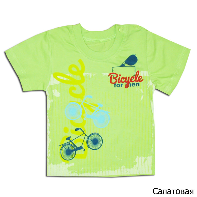 Детская футболка для мальчика "Велосипеды" (10106), Габби