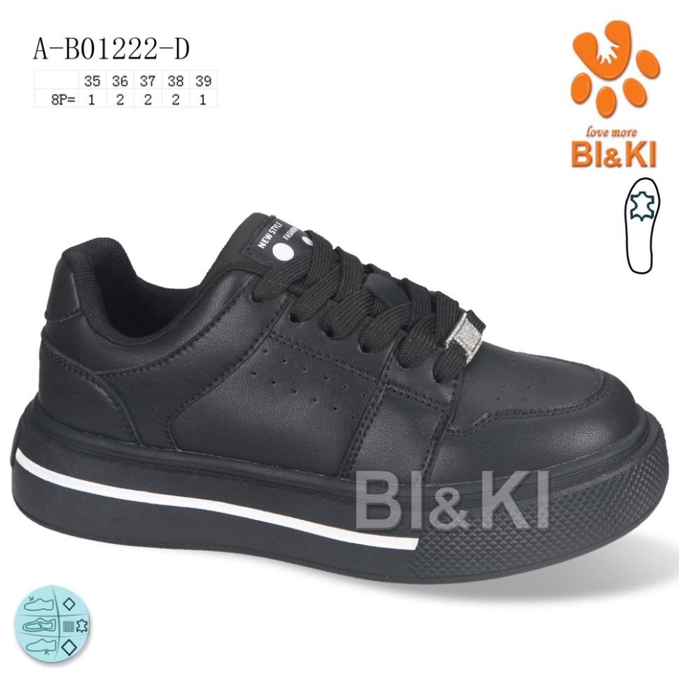 Дитячі кросівки для дівчинки 01222D, BiKi