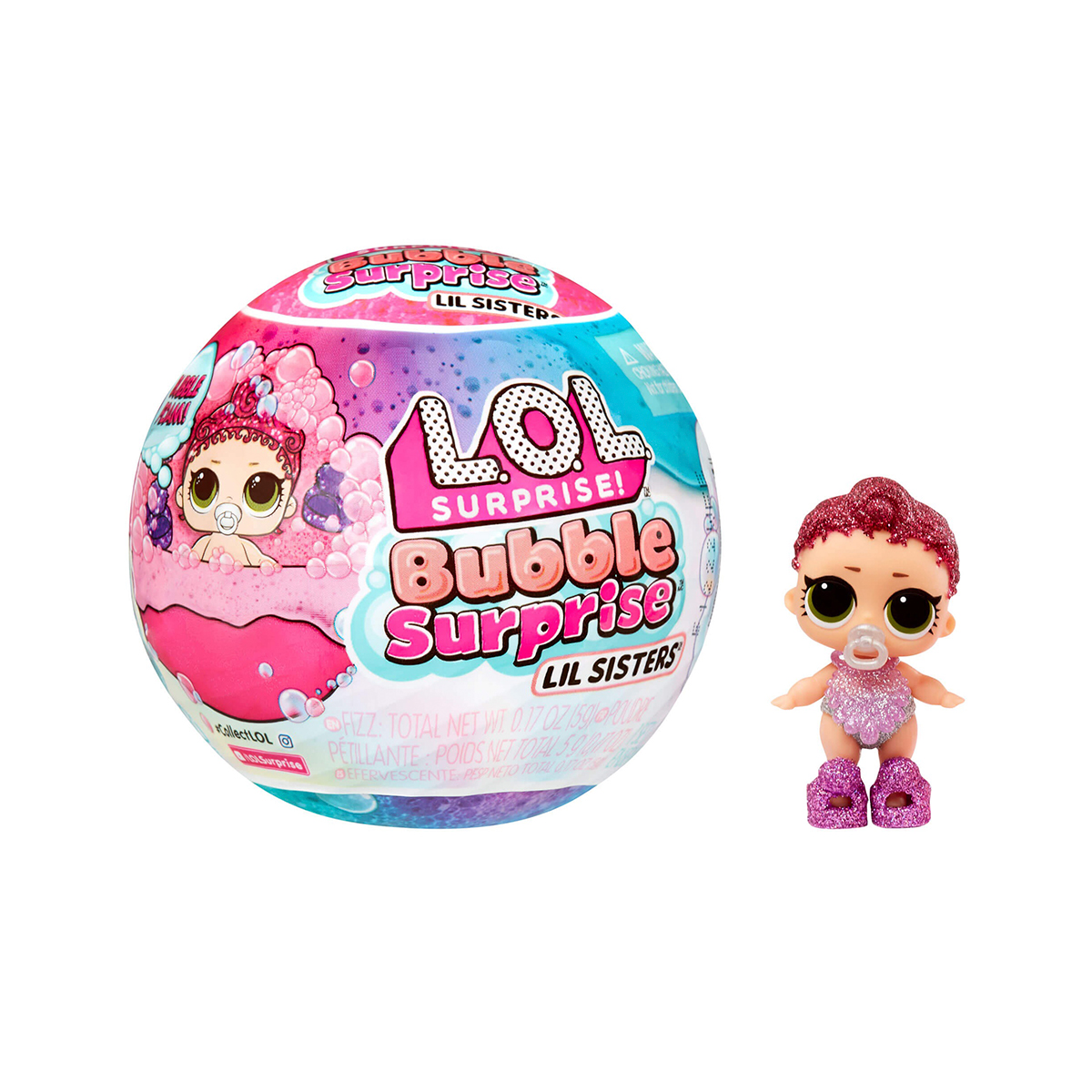 Ігровий набір із лялькою LOL SURPRISE! серії Color Change Bubble Surprise" - Сестрички" (119791), LOL Surprise, ЛОЛ