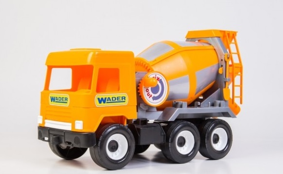 Детская машина - бетономешалка Middle truck (39311), Wader