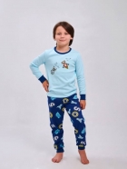 Дитяча піжама для хлопчика, блакитний (104760), Smil (Сміл)