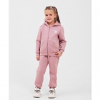 Детский комплект для девочек (толстовка + брюки) розовый (117542-1), Smil (Смил)