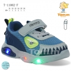Дитячі кросівки для хлопчика світяться, сині (11082F), TOM.M