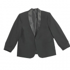 Нарядный пиджак для мальчика, черный (1320/2022), Промателье