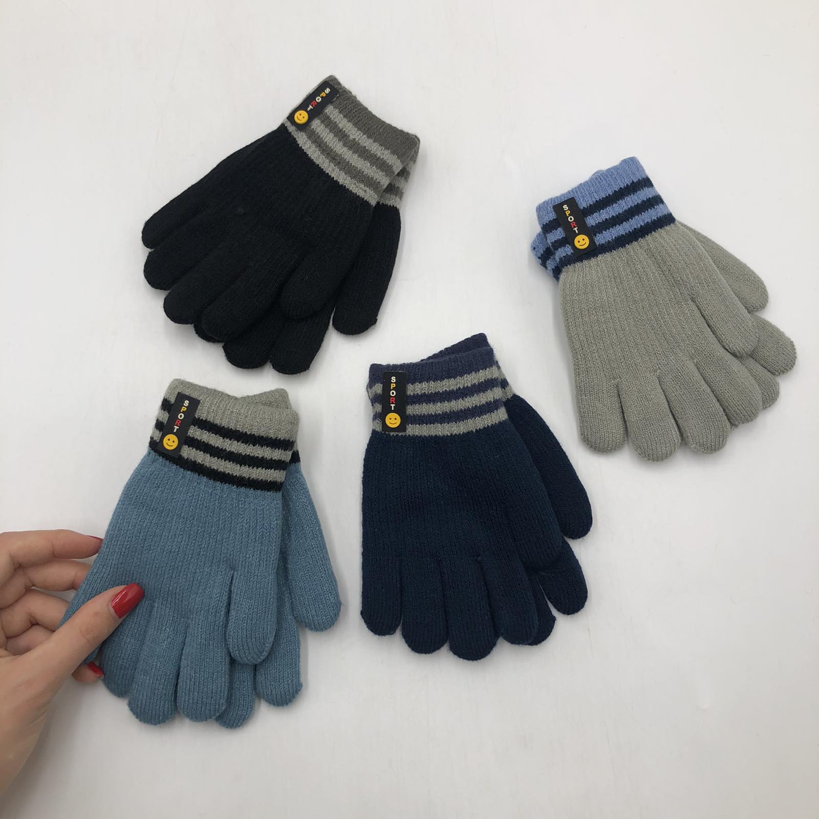 Теплі дитячі рукавички sport 4-6 років