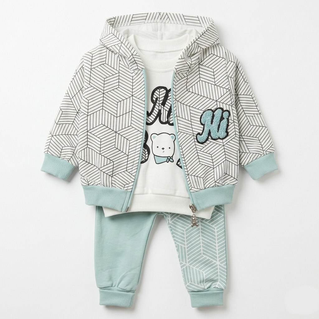 Костюм для хлопчика, м'ята-зелений (577/), Baby hi