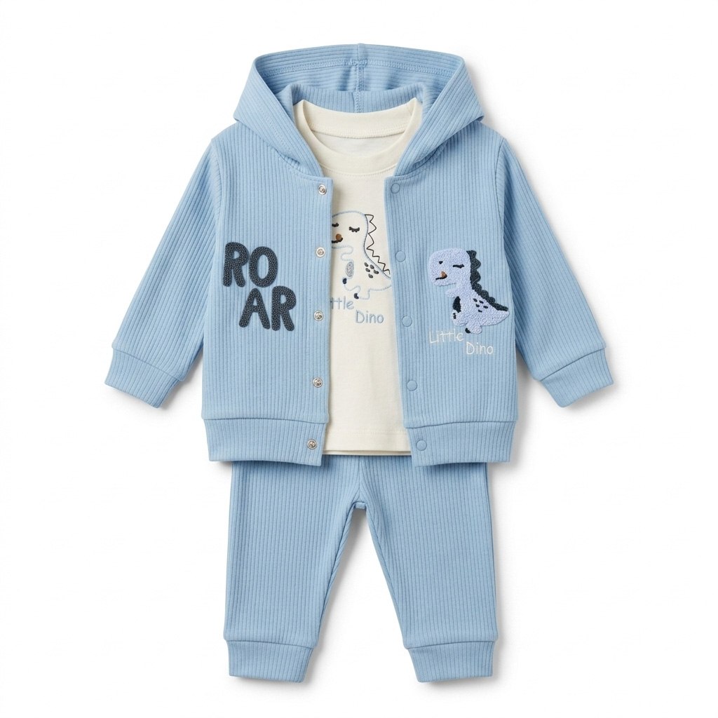 Костюм для хлопчика, блакитний (7153), Cico Kids