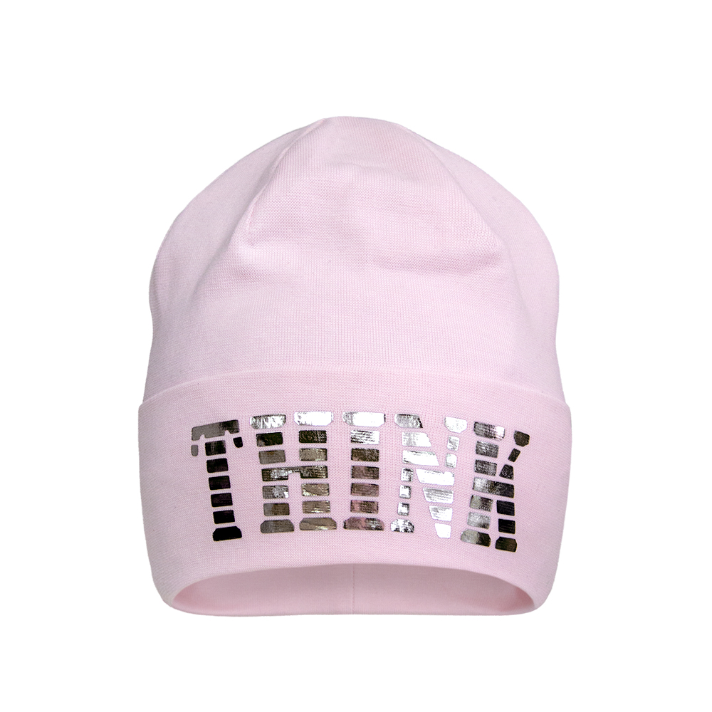Дитяча демісезонний шапка для дівчинки, рожева (21731), David's Star