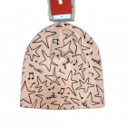 Демісезонна шапка для дівчинки Jetta рожева, Broel (Польща)