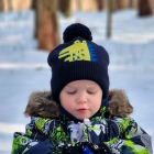 Дитяча зимова шапка для хлопчика JACOB, Broel (Польща)