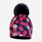 Детская зимняя шапка для девочки, розовая JOANA, Broel (Польша)